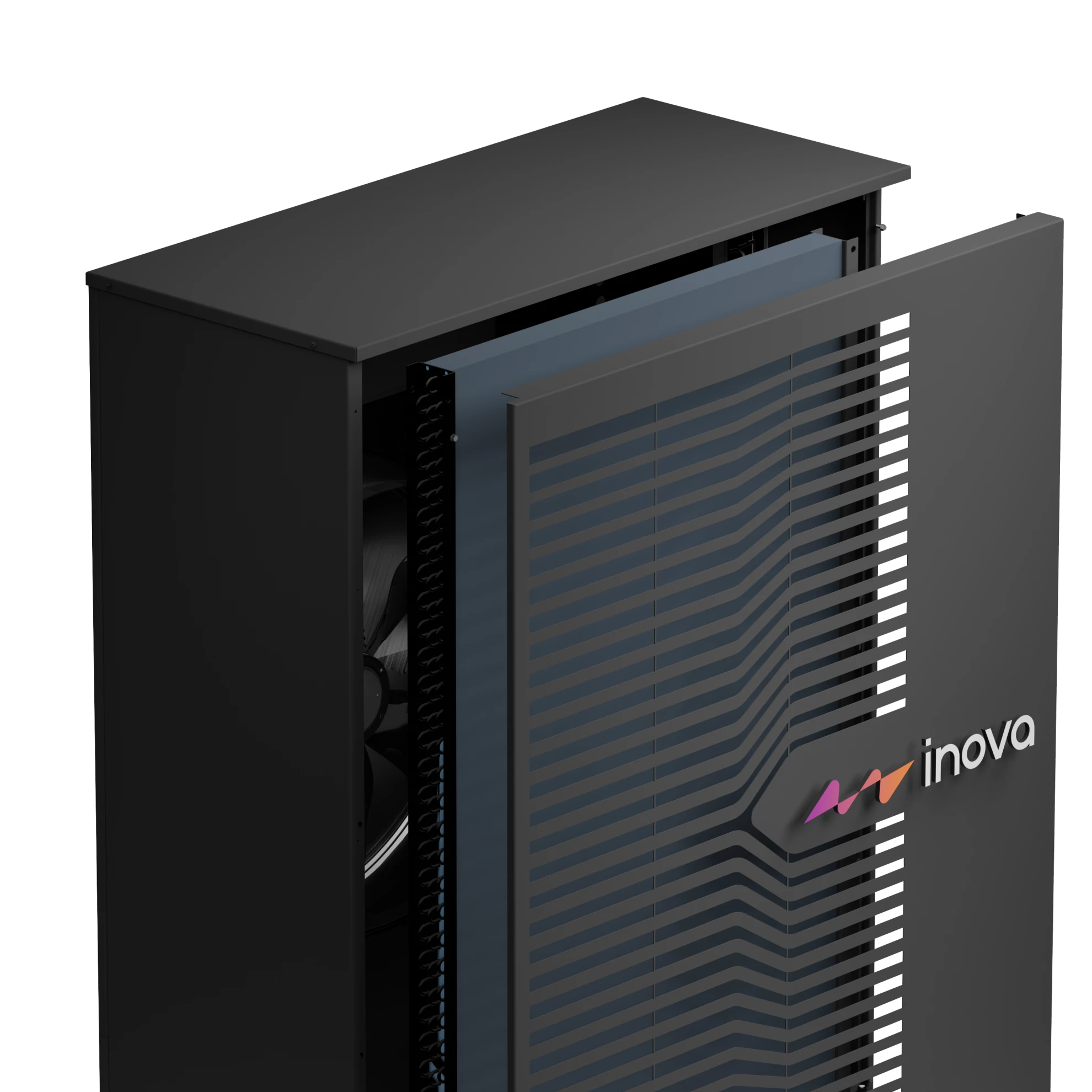 inova ACP Wärmepumpe mit Blick ins Innere